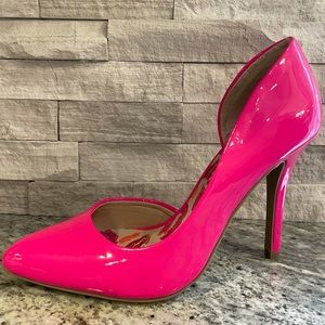 Juicy couture hot pink heels